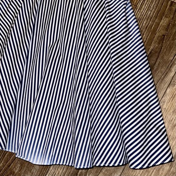 Milly Minis Girls Ombre Striped Fit & Flare Dress Size 14 - Picture 5 of 16